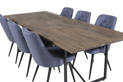 Venture Home Padang,Velvet Deluxe Rektangulär Matgrupp