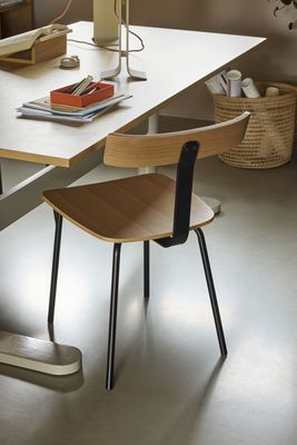 Hübsch Hock matstol svart 44 x 48 x H78 cm