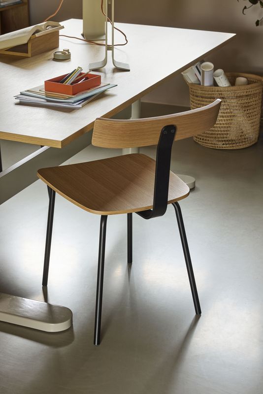 Hübsch Hock matstol svart 44 x 48 x H78 cm