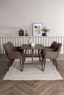 Venture Home Matgrupp Kaseindon med Tomorrow Stolar