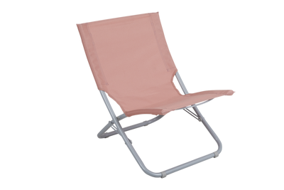 Brafab Melodi Hopfällbar Strandstol Rosa
