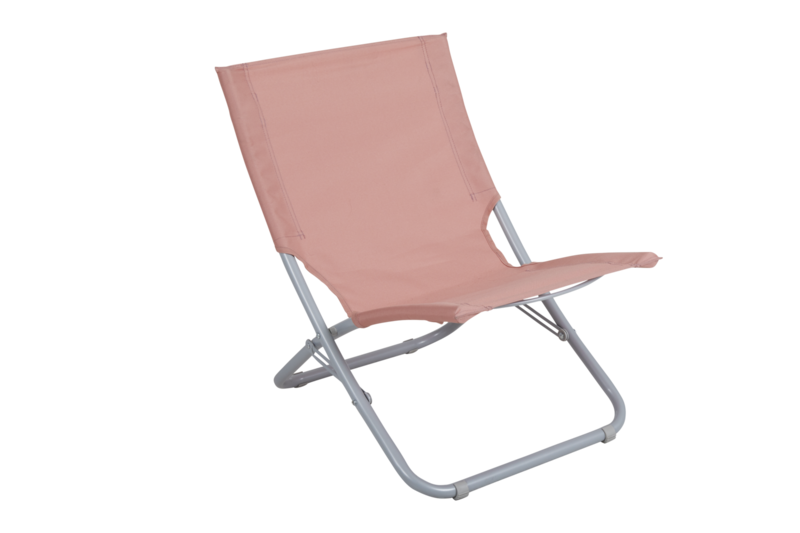Brafab Melodi Hopfällbar Strandstol Rosa