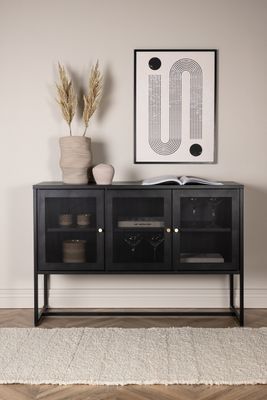 Malla Industriellt Skåp med Nätdörrar - Venture Home