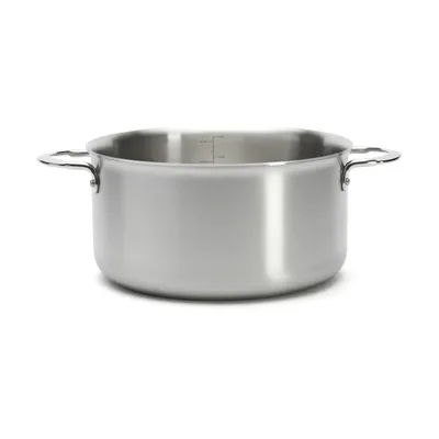 De Buyer Alchimy gryta utan lock rostfritt stål Ø24 cm