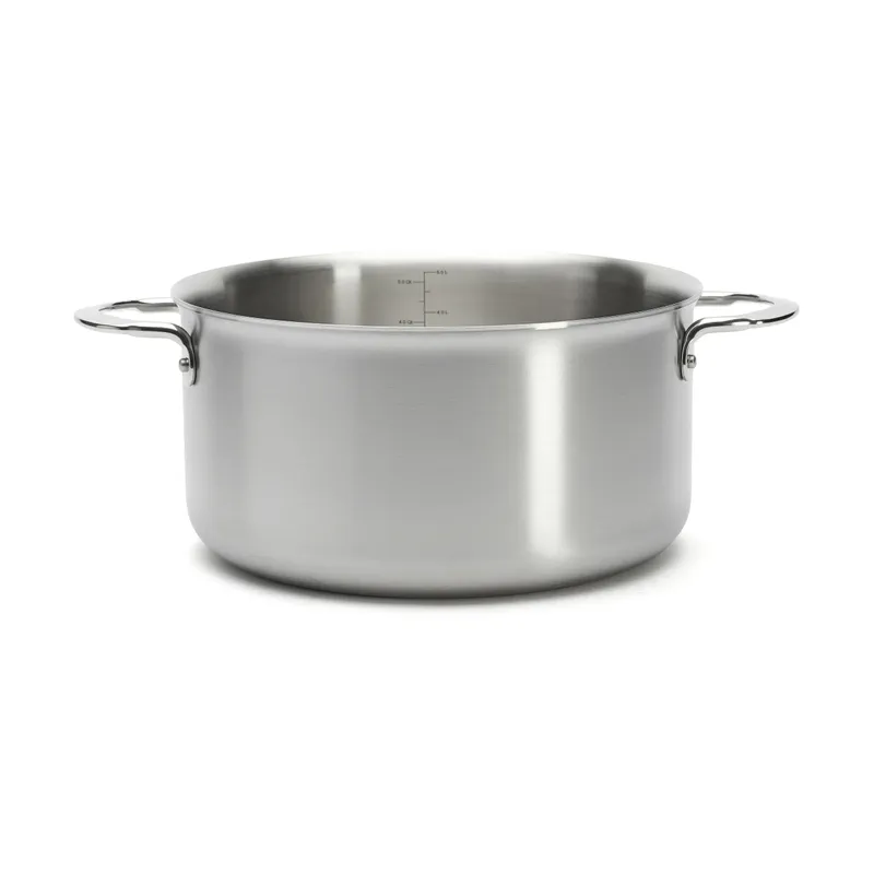 De Buyer Alchimy gryta utan lock rostfritt stål Ø24 cm