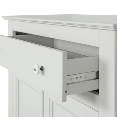 WOOOD Eva Skåp i Mistgrå Färg [FSC-certifierad]