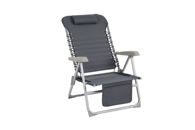 Brafab Ulrika strandstol silver/grå