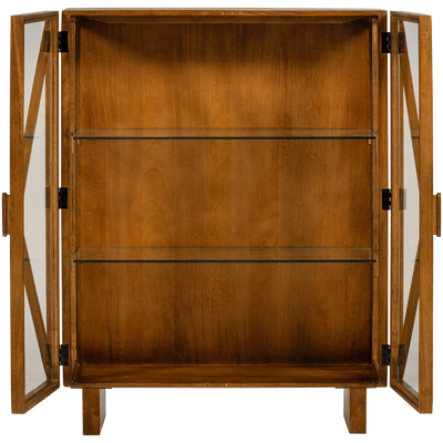 WOOOD Kella Vitrinskåp i Mangoträ