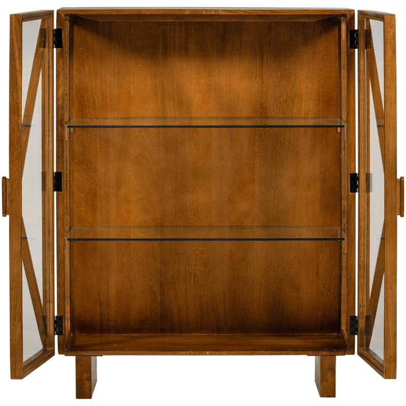 WOOOD Kella Vitrinskåp i Mangoträ