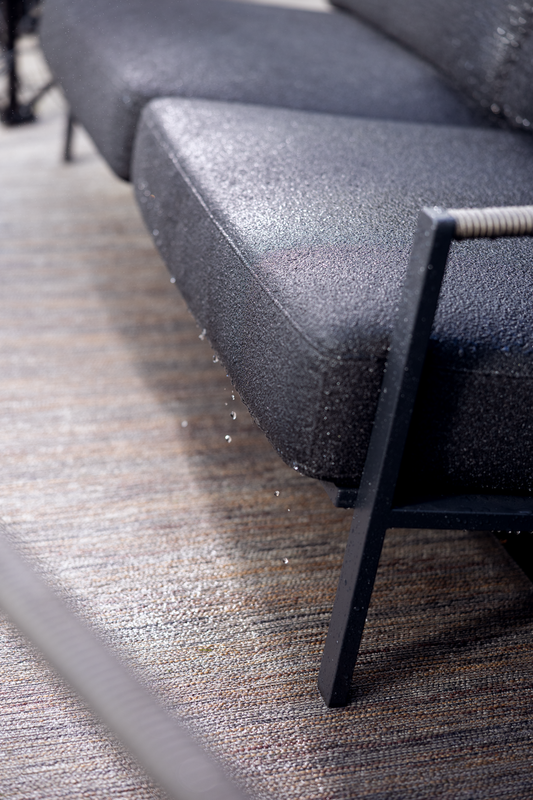 Brafab Lyra soffa Svart / Teddy black