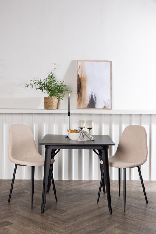 Venture Home Matgrupp Tempe med stolarna Polar