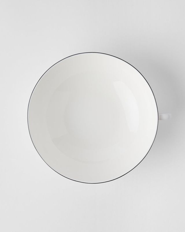 Gustavsberg NATUR Snövit, Skål 17 cm, rund m 1 öra
