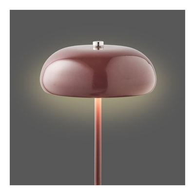 House Nordic Margate Bordslampa Bordeaux 16x16x23 cm