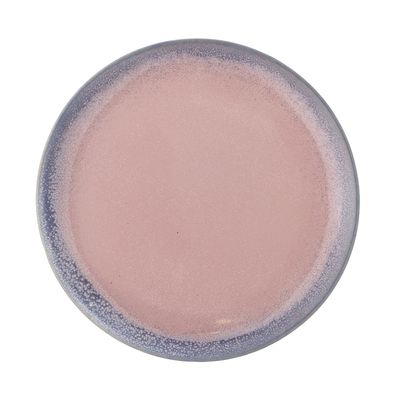 Bloomingville Paula Tallrik, Rose, Stengods - 8-pack