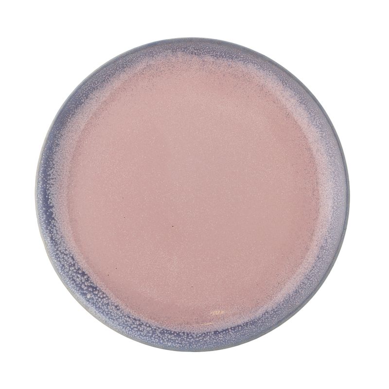 Bloomingville Paula Tallrik, Rose, Stengods - 8-pack