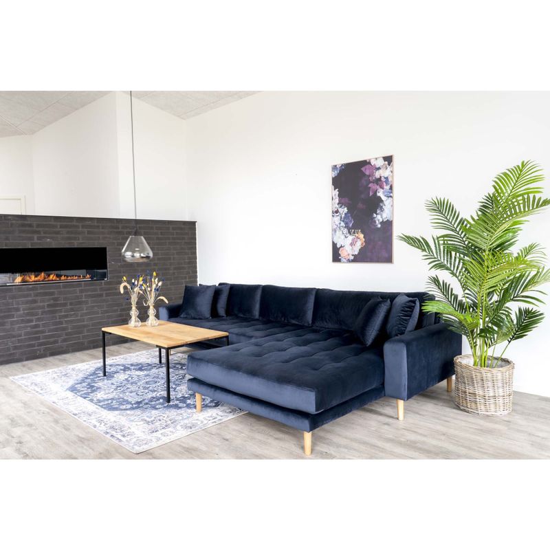 House Nordic Lido Loungesoffa Mörkblå