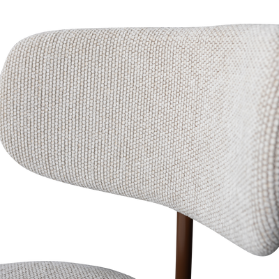 WOOOD TRAVIS Matstol Benvit 2 st