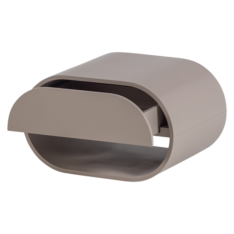 WOOOD MOMO Väggmonterad Låda/Nattduksbord Trä Sand [FSC]