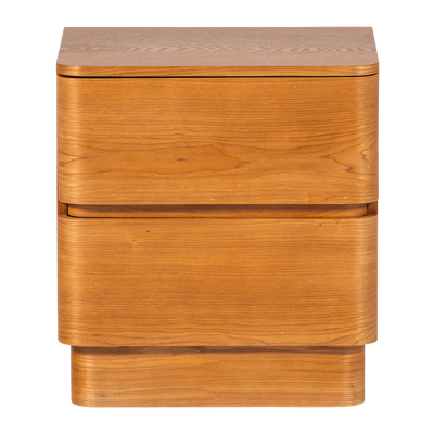 WOOOD Fejo Byrå/Nattduksbord 2 Lådor MDF Brun