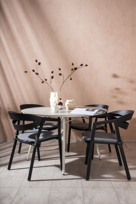 Venture Home Lina Rund Matgrupp