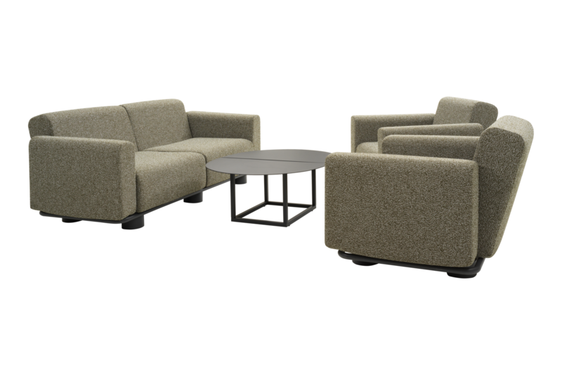 Brafab Olive Soffbord 80x110 cm Antracit