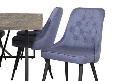 Venture Home Padang,Velvet Deluxe Rektangulär Matgrupp