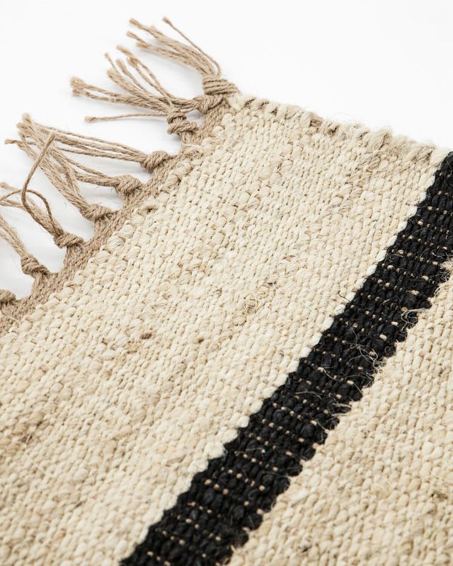 House Doctor Sima Matta Svart/Natur