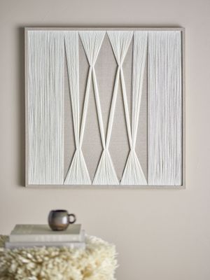 Bloomingville Didder väggdekoration, natur, bomull