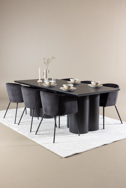 Venture Home Olivia Matbord med Berit Matstol