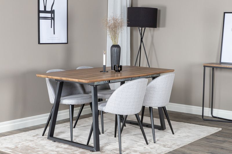 Venture Home Matgrupp Inca med stolarna Velvet