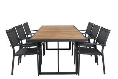 Venture Home Khung, Copacabana Matgrupp Svart Natur