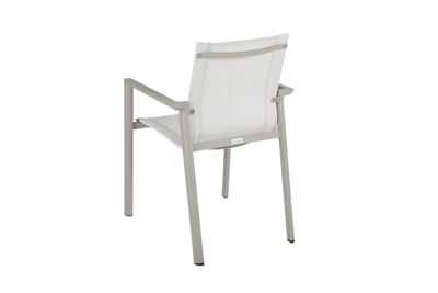 Brafab Delia Stapelstol Khaki/Textilene