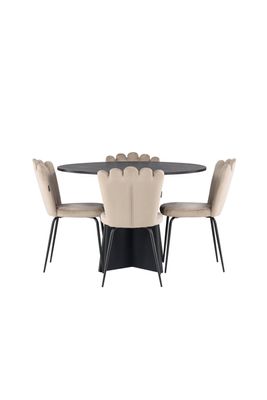 Venture Home Matgrupp Bootcut med 4st matstolar Limhamn