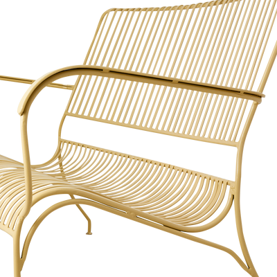 Affari of Sweden VISBY Soffa, Gul 118x46x77 cm