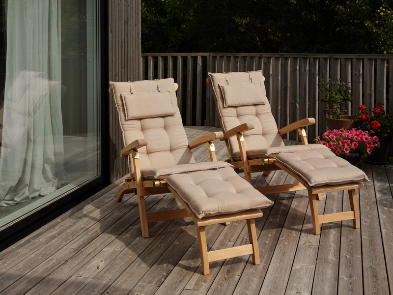 Brafab Jackson Däckstol Natur Teak