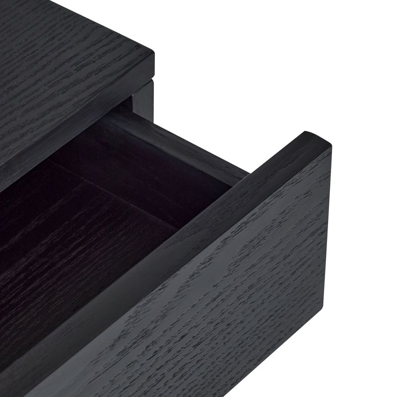 Hübsch Noir Sängbord Svart 48x32xh60cm