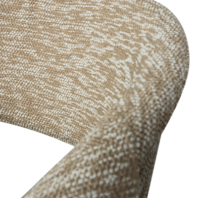 WOOOD Yossi Matstol Sand med Mörkbrunt Träben 2 st