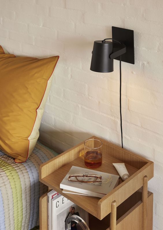 Hübsch Ardent Vägglampa Svart