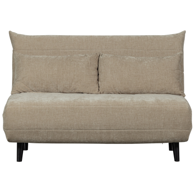 WOOOD XEM 1-Personers Sängsoffa i Sammet Natur