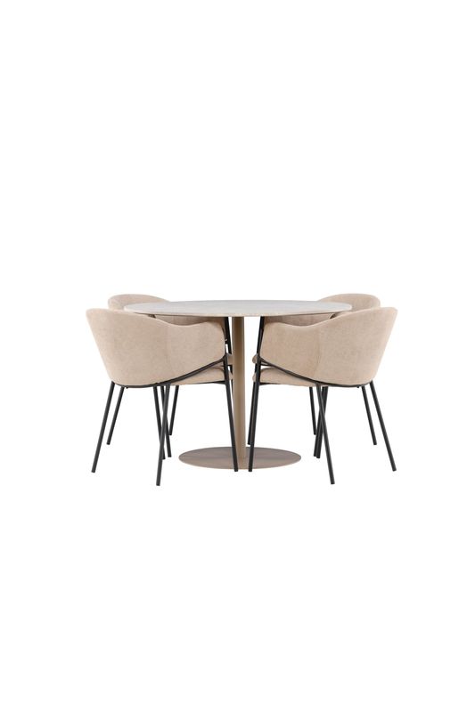 Venture Home Lycke Matbord med Evelina Matstol