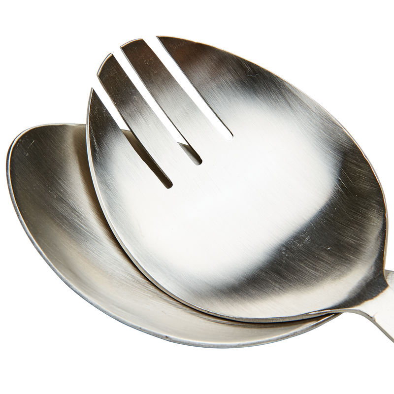 Affari of Sweden ODIN Salladsbestick 33 cm, Silverfärgad/natur