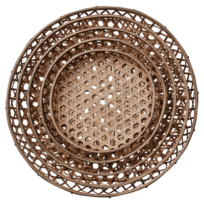 Affari of Sweden SINAN Fat, set om 5, Natur