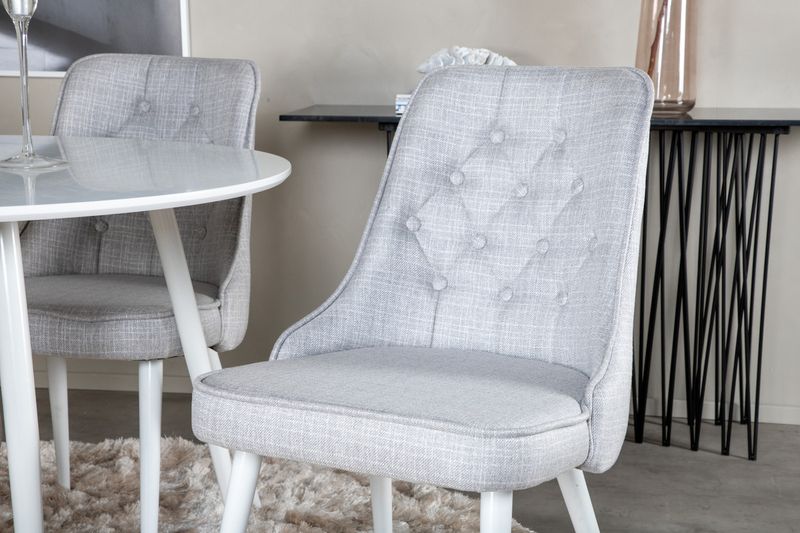 Venture Home Matgrupp Plaza med stolarna Velvet Deluxe