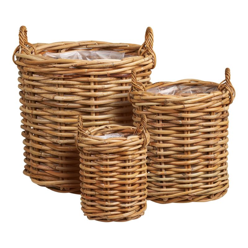 House Nordic Burton Korgar - Set om 3