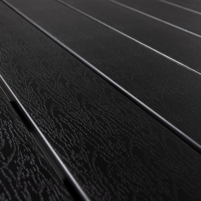 WOOOD Veerle Matbord Aluminium/Polywood Antracit 220x100 cm