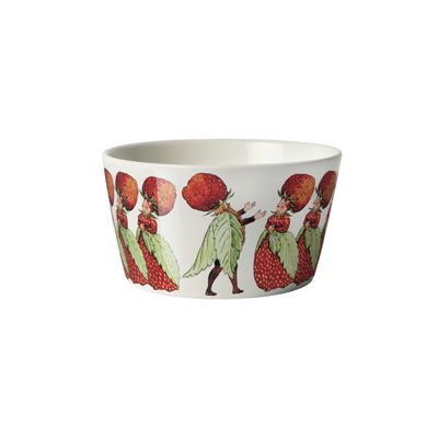Design House Stockholm Elsa Beskow Skål The Strawberry Family 50 cl