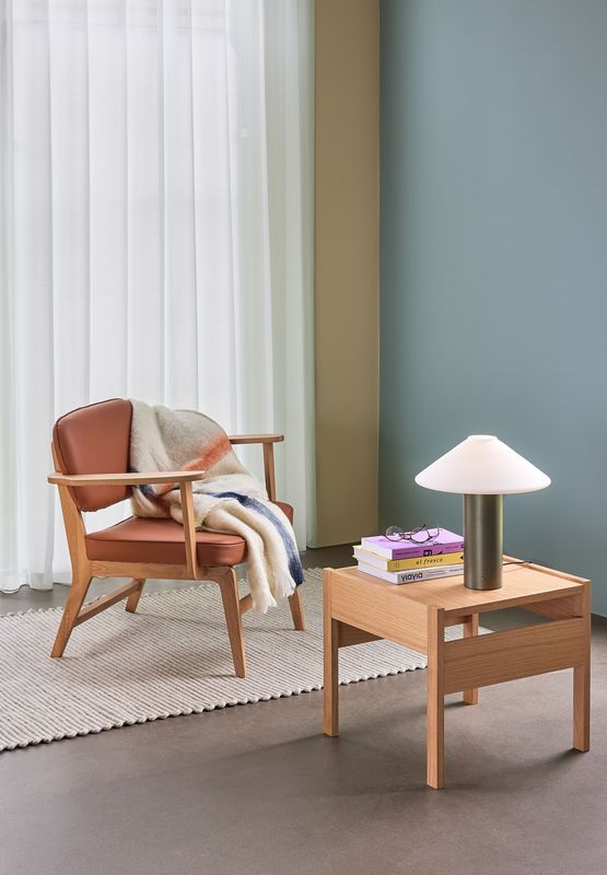 Forma Sidobord i Natur Ek 50x51xh45cm