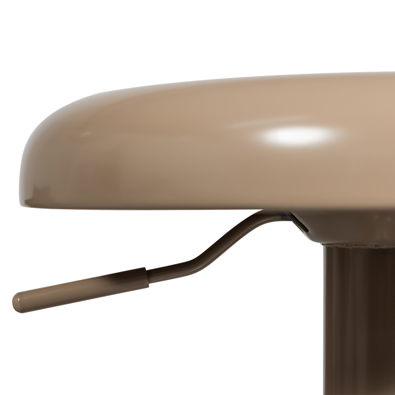 WOOOD ISAAC Barstol Metall Sand