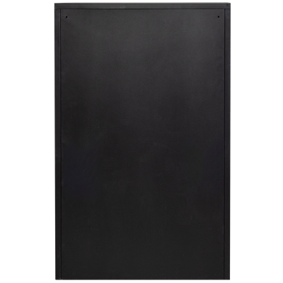 WOOOD SABINE 3-facks Skoskåp i Svart Metall