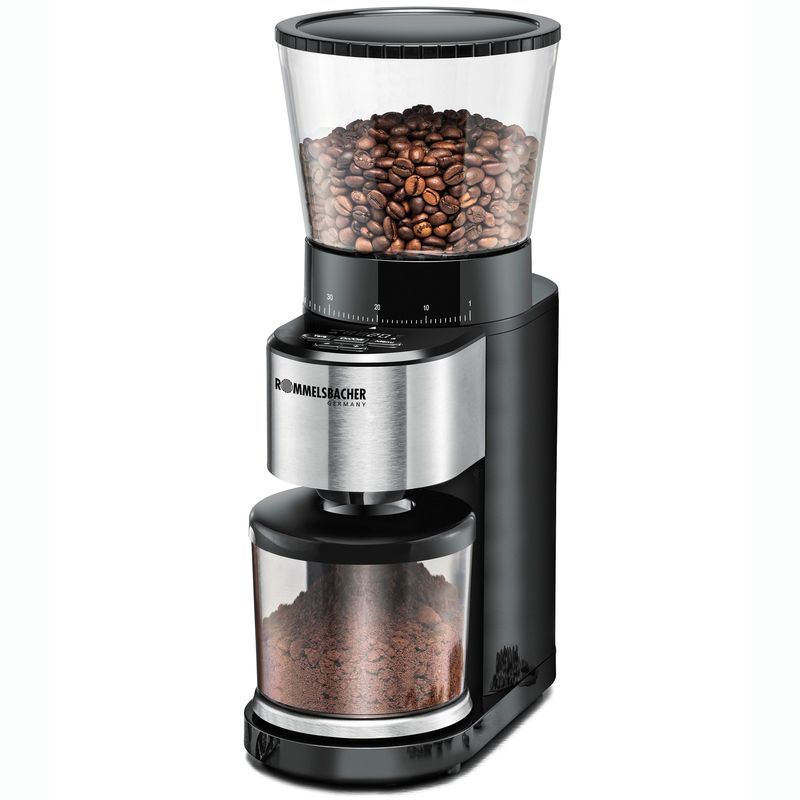 Rommelsbacher Kaffekvarn PRO med integrerad våg  EKM 500 för Espresso